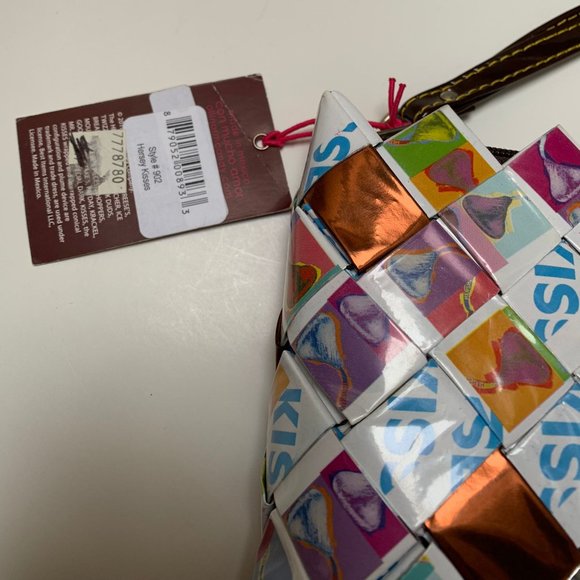 NWT Nahui Ollin and Hershey’s candy wrapper wristlet - Picture 3 of 5
